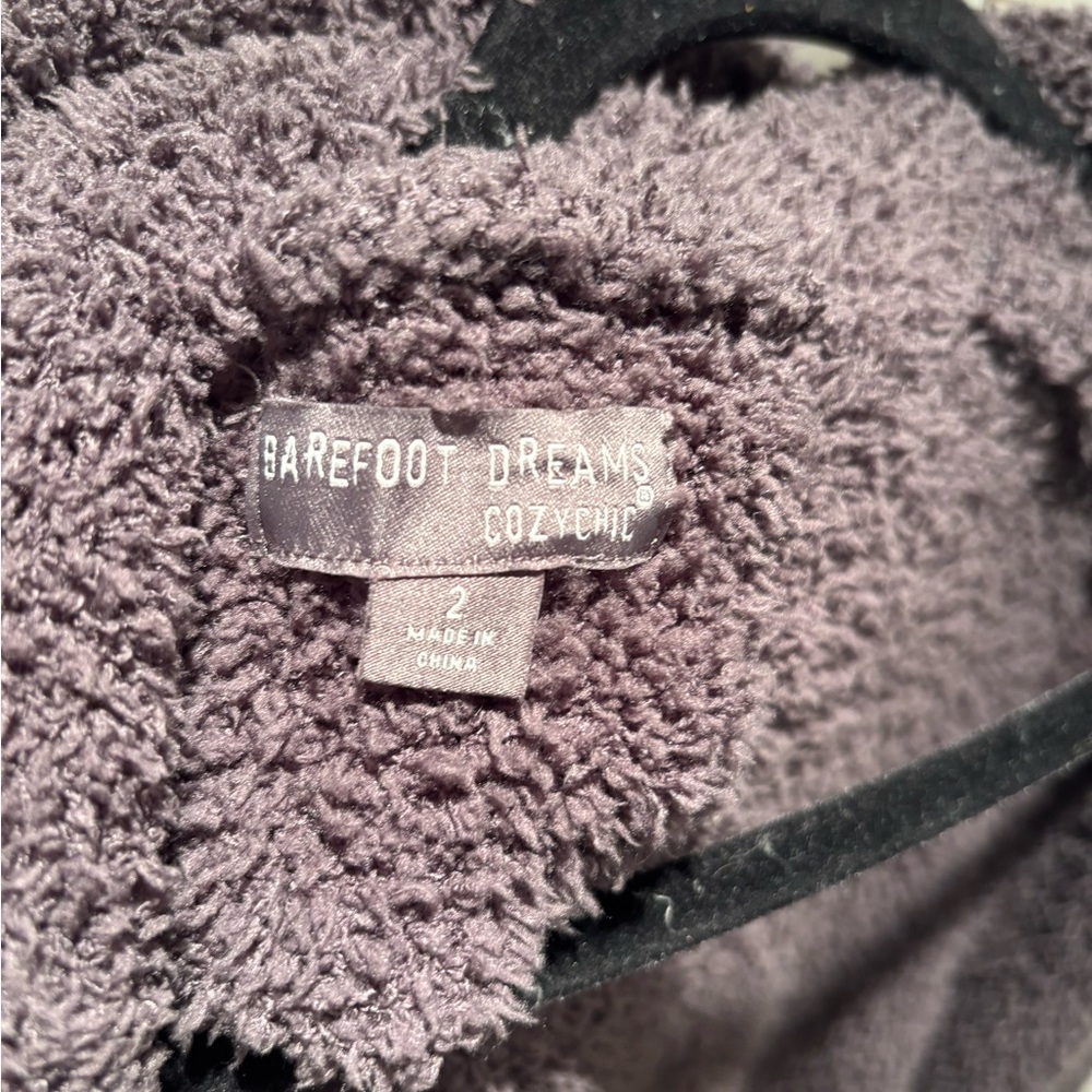 Barefoot Dreams CozyChic robe super warm size 2 fits more like a medium